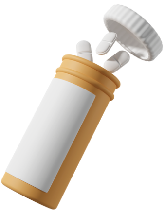 open yellow pill